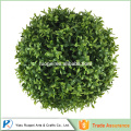 Factory directly garss ball hanging on wall topiary ball for home decoration artificial boxwood ball